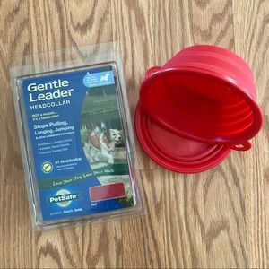 🎁 Gentle Leader and collapsable bowls